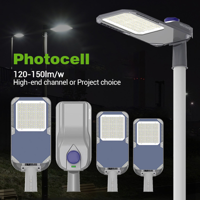 220V IP65 luz de calle LED exterior resistente al agua 100-130lm/W