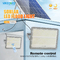 Control remoto IP65 Iluminación solar LED de inundación para exteriores a prueba de agua 200w