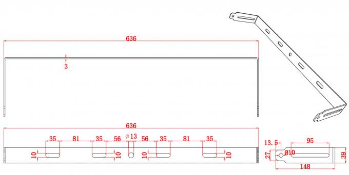 50W 100W 150W 200W 250W 300W módulo de alto mástil luces de inundación Iluminación de campo de fútbol exterior 10