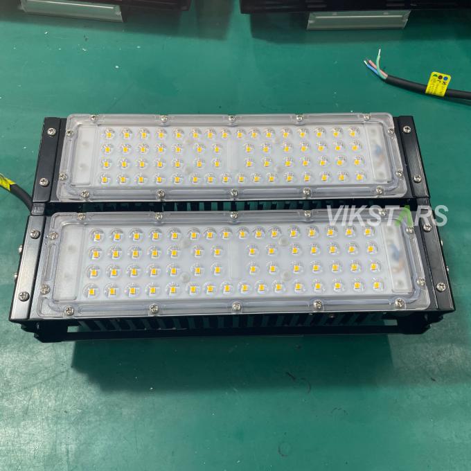 50W 100W 150W 200W 250W 300W Aluminio Fin LED Luces de inundación IP65 Larga vida útil Buena calidad LED Luces de alto mástil 1