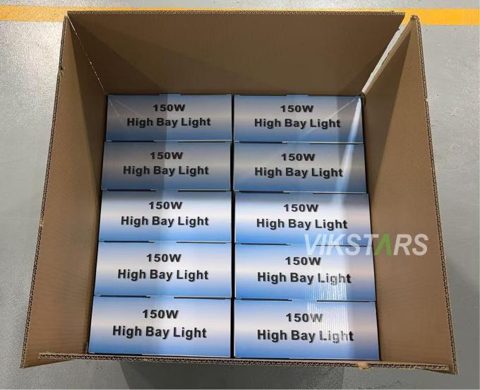 Para venta al por mayor LED UFO luces de alta bahía de almacén de la fábrica de iluminación de las lámparas de los ovnis IP65 lámparas impermeables 11