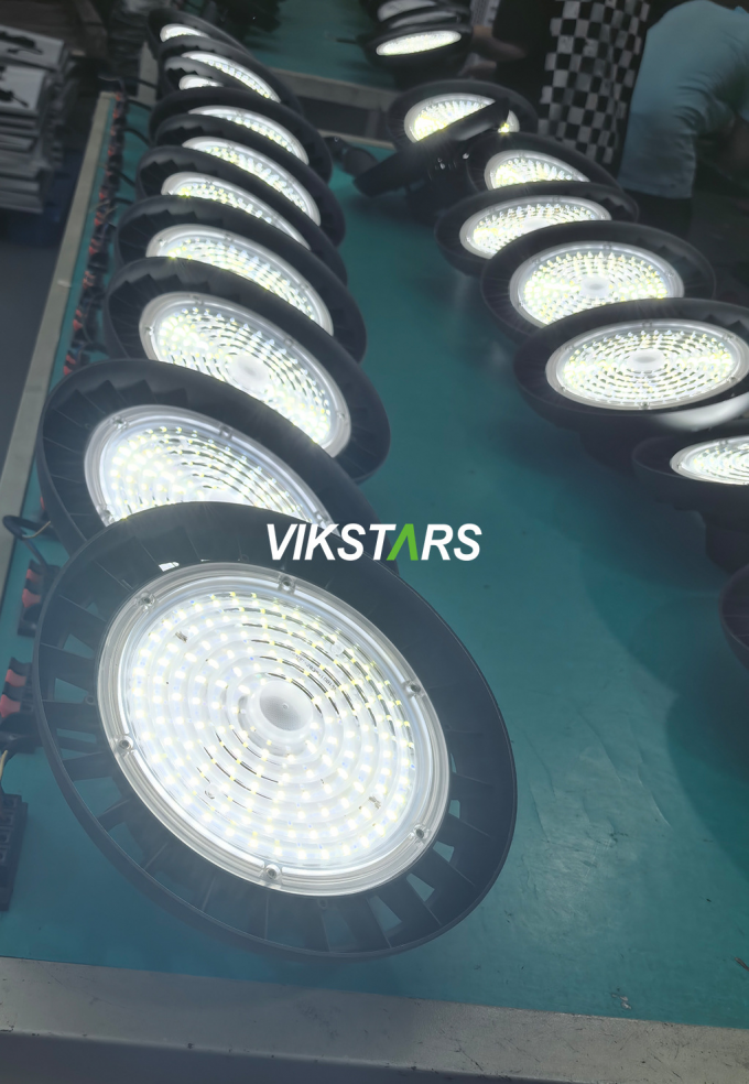 Para venta al por mayor LED UFO luces de alta bahía de almacén de la fábrica de iluminación de las lámparas de los ovnis IP65 lámparas impermeables 21