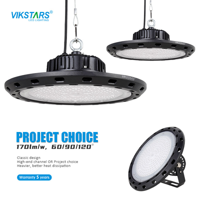 comprar 50w UFO luz de alta bahía para almacén 150lm/W 3000 4000 5000k Ip65 impermeable fabricación en línea
