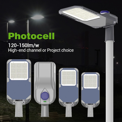 comprar 220V IP65 luz de calle LED exterior resistente al agua 100-130lm/W fabricación en línea