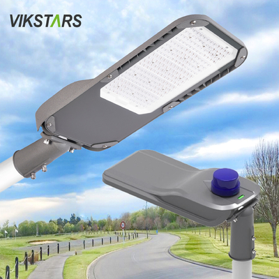 comprar Buen precio 50W 100W 150W 200W Iluminación de la calle LED con fotoceldas 7 pines enchufe para proyecto mayorista fabricación en línea