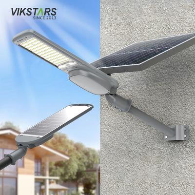 comprar Alta potencia todo en uno 200W 300W 400W 500W Divide las luces solares de la calle con panel solar adicional fabricación en línea