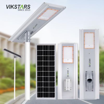 comprar 500W 700W integrado lámparas solares de calle todo en uno lámparas solares de aluminio para la calle principal fabricación en línea
