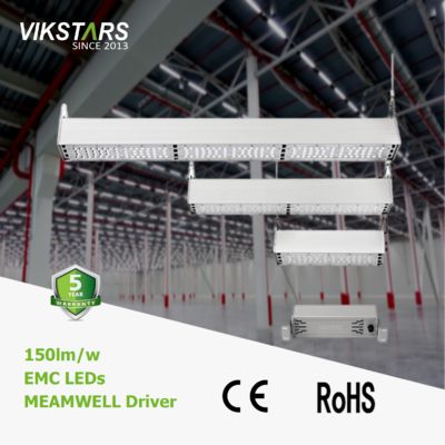 comprar Luces LED lineares industriales de la bahía del taller IP65 altas los 2ft 150lm/W fabricación en línea