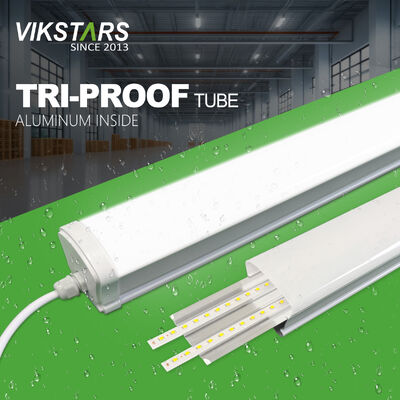 comprar Precio más barato 36W LED luces lineales tubo a prueba de tres para aparcamiento garaje impermeable 1200mm fabricación en línea