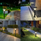 Lámparas de césped solares brillantes para el exterior Iluminación del patio trasero exterior Buena calidad