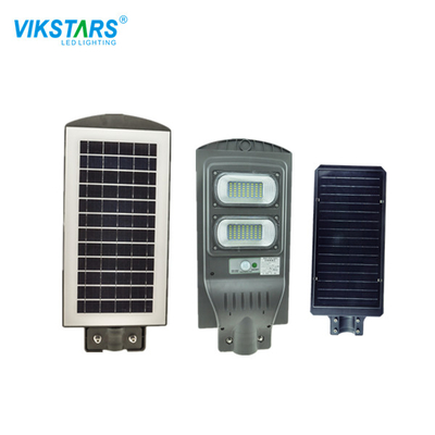 Material plástico del cuerpo de la lámpara de calle de la fuente de corriente continua del ABS solar de la luz 300w