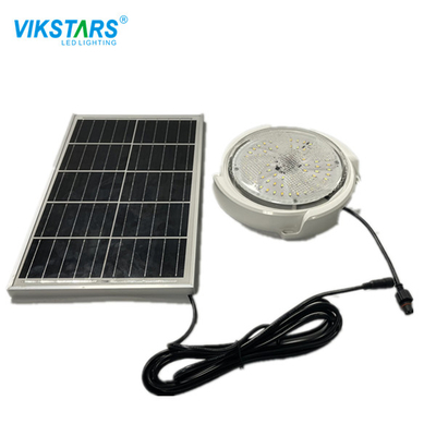 Lámpara solar de vivienda blanca del techo 300w para la iluminación de la cabaña