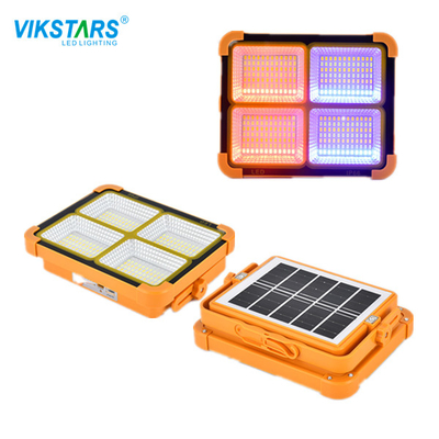 Luz portátil recargable solar 200W con IP66 para iluminación de viajes al aire libre