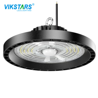 Luz 75w de la bahía del UFO del sensor de movimiento alta con la caja de vivienda de aluminio negra IP65
