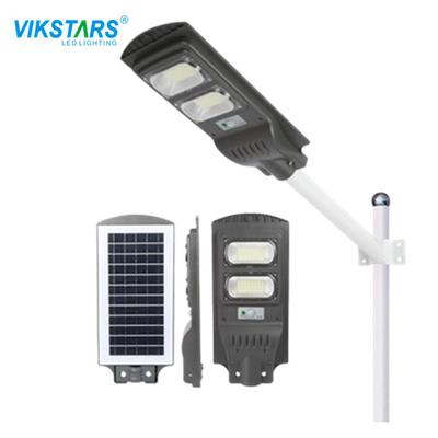 6V/ 8W 60W todo en un cemento solar poste de la luz de calle del LED 120pcs