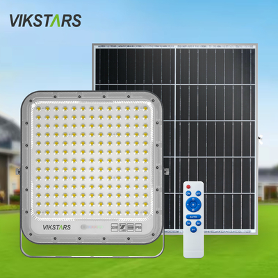 60w 100w 200w 300w LED luz solar de inundación Batería reemplazable Inodoro para exteriores