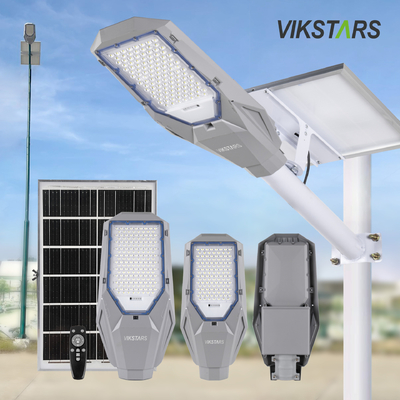 Dos en una lámparas solares de calle 100w 200w 300w 400w Aluminio Diseño clásico de venta caliente lámparas de energía solar
