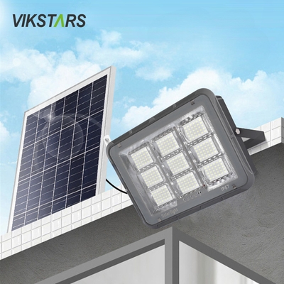 Última luz solar para jardín 100W 200W 300W 400W Luces solares para exteriores para iluminación de patios Foco solar