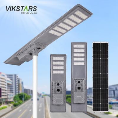 600W 750W 900W Iluminación solar integrada para la calle principal de la autopista con sensor de movimiento