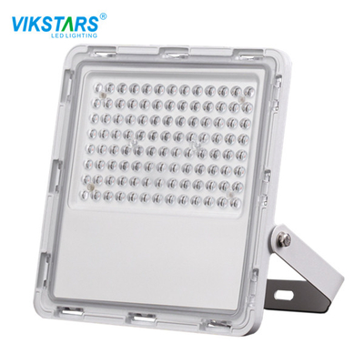 Blanco al aire libre del estadio de la luz de inundación de IP65 PF0.95 LED 100W para la trayectoria del jardín del parque