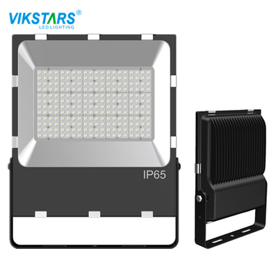 Luz de inundación de los patios 4000k LED 265V 0.9PF 60 grados prueba de la grieta de 90 grados