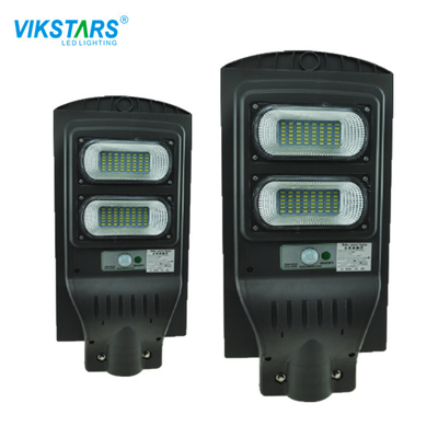 60 lámpara de calle impermeable del cuerpo SMD 5730 plásticos solares de la lámpara del ABS de las luces de calle del vatio
